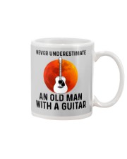 Never Underestimate An Old Man With A Guitar Mug tile
