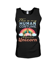 This Is My Human Costume - I'm Really A Unicorn Unisex Tank tile