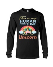 This Is My Human Costume - I'm Really A Unicorn Long Sleeve Tee tile
