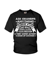 Ask Grandpa Anything Design Youth T-Shirt tile