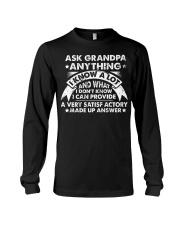 Ask Grandpa Anything Design Long Sleeve Tee tile