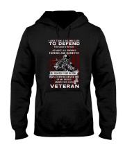 Defend The Constitution Hooded Sweatshirt front