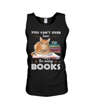 You Can't Ever Have Too Many Books Unisex Tank tile