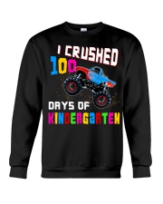 I Crushed 100 Days Of Kindergarten Crewneck Sweatshirt tile
