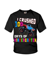 I Crushed 100 Days Of Kindergarten Youth T-Shirt tile