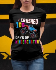 I Crushed 100 Days Of Kindergarten Ladies T-Shirt apparel-ladies-t-shirt-lifestyle-04