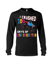 I Crushed 100 Days Of Kindergarten Long Sleeve Tee tile