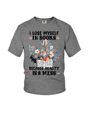I Lose Myself In Books Youth T-Shirt tile