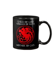 Child Of God - Woman Of Faith - Mother Of Cats Mug tile