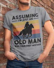 Assuming Im Just An Old Man Was Your First Mistake Classic T-Shirt apparel-classic-tshirt-lifestyle-26