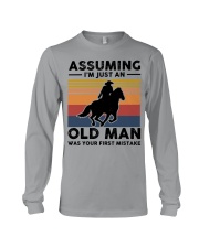 Assuming Im Just An Old Man Was Your First Mistake Long Sleeve Tee tile