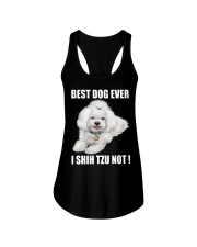 I Shih Tzu Not Ladies Flowy Tank tile