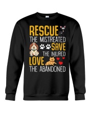 Rescue Save Love Crewneck Sweatshirt tile
