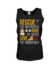Rescue Save Love Unisex Tank tile