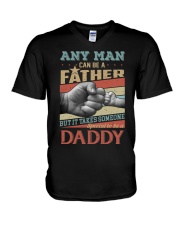 It Takes Soneome Special To Be A Daddy V-Neck T-Shirt tile