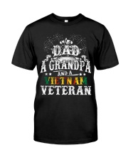 Vietnam Dad Grandpa Veteran Classic T-Shirt tile