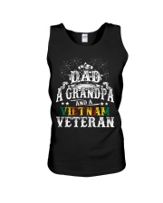 Vietnam Dad Grandpa Veteran Unisex Tank tile