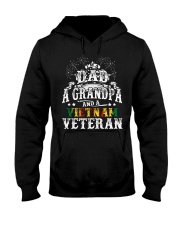 Vietnam Dad Grandpa Veteran Hooded Sweatshirt front