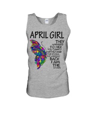 April Girl Unisex Tank tile