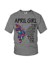 April Girl Youth T-Shirt tile