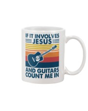 If It Involves Jesus And Guitars Count Me In Mug tile
