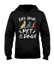 Life Goal Pet All The Dogs Hooded Sweatshirt tile