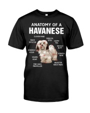 Anatomy Of A Havanese Classic T-Shirt tile