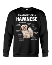 Anatomy Of A Havanese Crewneck Sweatshirt tile
