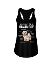 Anatomy Of A Havanese Ladies Flowy Tank tile