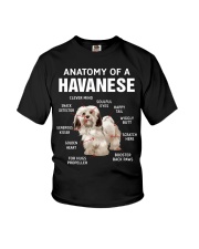 Anatomy Of A Havanese Youth T-Shirt tile
