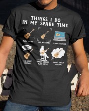 Things I Do In My Spare Time Classic T-Shirt apparel-classic-tshirt-lifestyle-28