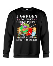 I Garden So I Don't Choke People Crewneck Sweatshirt tile