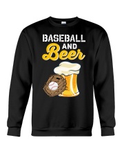 Baseball And Beer Crewneck Sweatshirt tile
