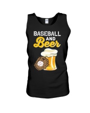 Baseball And Beer Unisex Tank tile