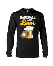 Baseball And Beer Long Sleeve Tee tile