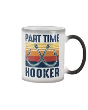 Part Time Hooker Color Changing Mug tile