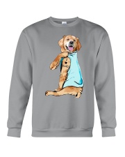 Golden Retriever - I Love Dad Crewneck Sweatshirt tile