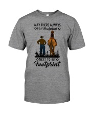 There Always Be A Hoofprint Next To My Footprint Premium Fit Mens Tee tile