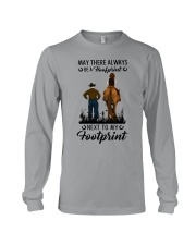 There Always Be A Hoofprint Next To My Footprint Long Sleeve Tee tile