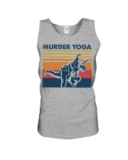 Murder Yoga Unisex Tank tile