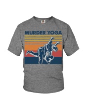 Murder Yoga Youth T-Shirt tile