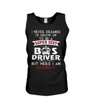 Super Sexy Bus Driver Unisex Tank tile