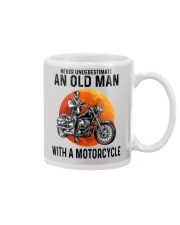 Never Underestimate An Old Man With A Motorcycle Mug tile