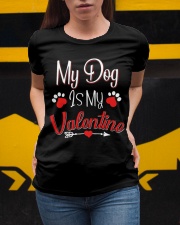 My Dog Is My Valentine Ladies T-Shirt apparel-ladies-t-shirt-lifestyle-04