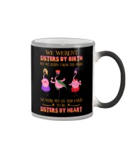 We Were Put On This Earth To Be Sister By Heart Color Changing Mug tile