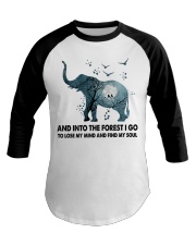 And Into The Forest I Go Baseball Tee tile