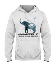 And Into The Forest I Go Hooded Sweatshirt tile