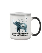 And Into The Forest I Go Color Changing Mug tile