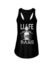 Life Behind Bars Ladies Flowy Tank tile