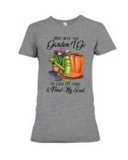 And Into The Garden I Go Premium Fit Ladies Tee tile